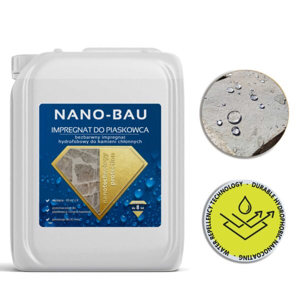 NANOBAU impregnat hydrofobowy Piaskowiec