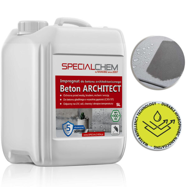 SPECIALCHEM Beton Architect - zabezpieczanie betonu architektonicznego