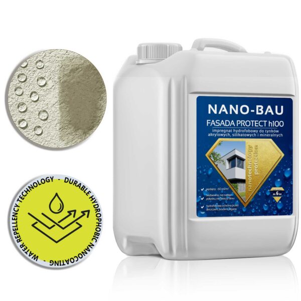 NANOBAU FASADA PROTECT H100 impregnowanie tynków