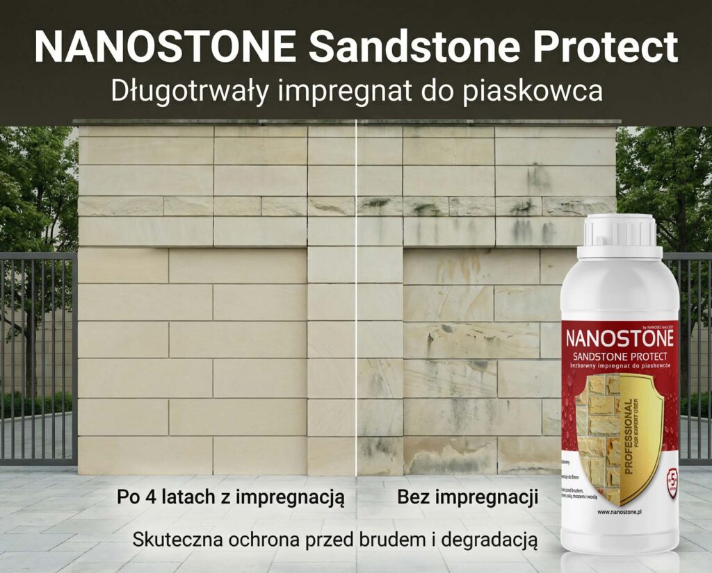 NANOSTONE SANDSTONE PROTECT Impregnat do piaskowca