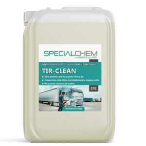 SPECIALCHEM TIR CLEAN - aktywna piana do mycia ciężarówek - innowacyjny koncentrat o jednofazowej formule