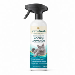 ANIMALFRESH – neutralizator zapachu kociego moczu do powierzchni i tkanin