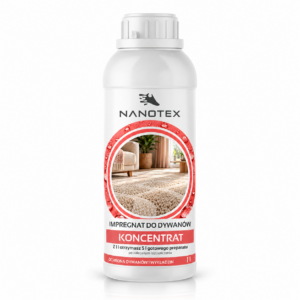 NANOTEX koncentrat do dywanów – impregnat hydrofobowy